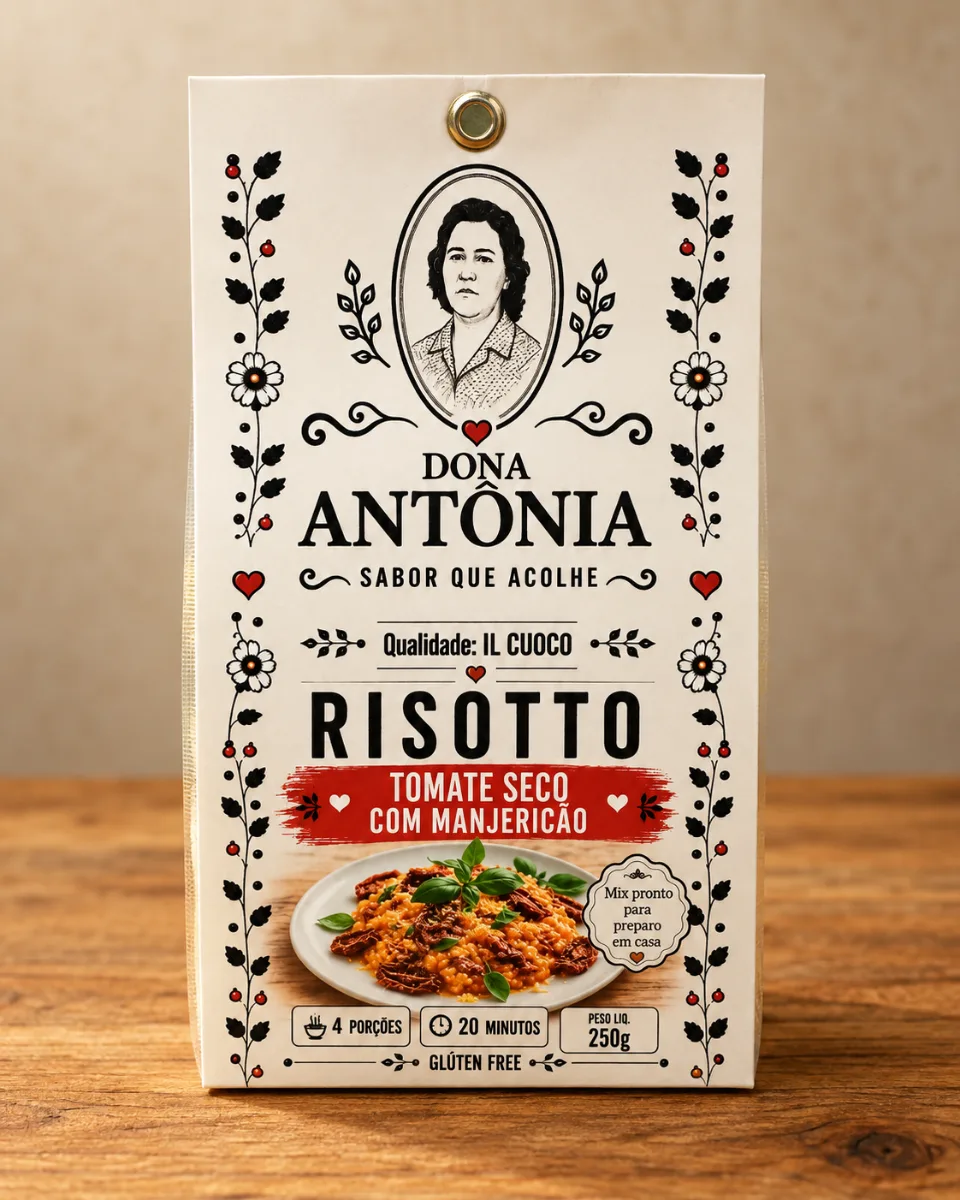 Risoto Tradicional Tomate Seco Dona Antonia 250g