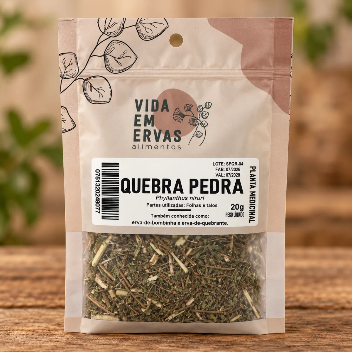 Quebra Pedra 20G Vida em Ervas