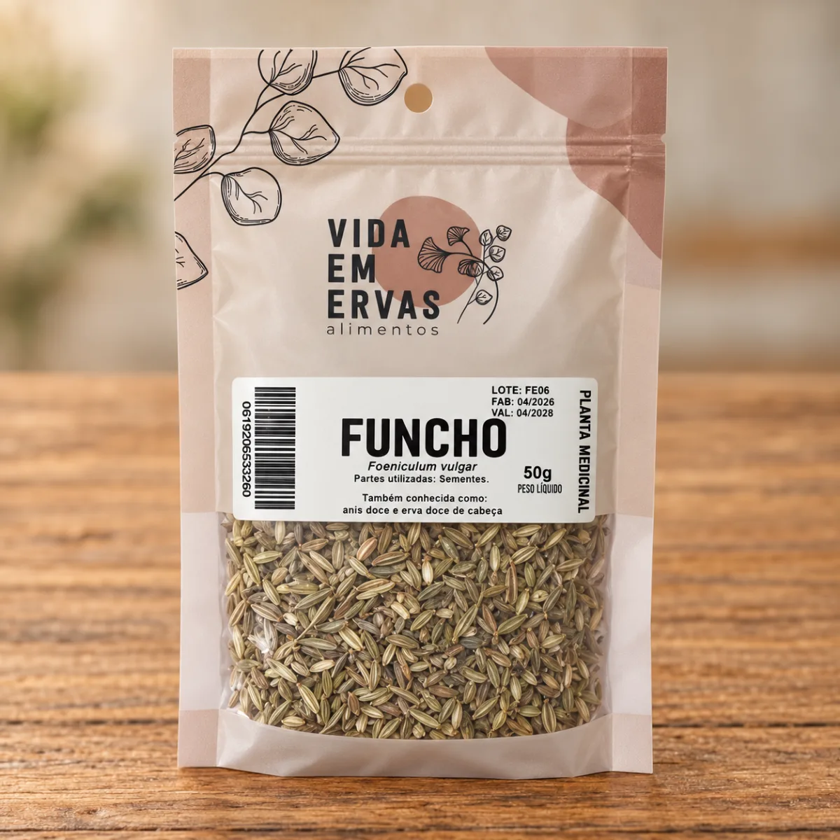 Funcho 50G VIDA Vida em Ervas