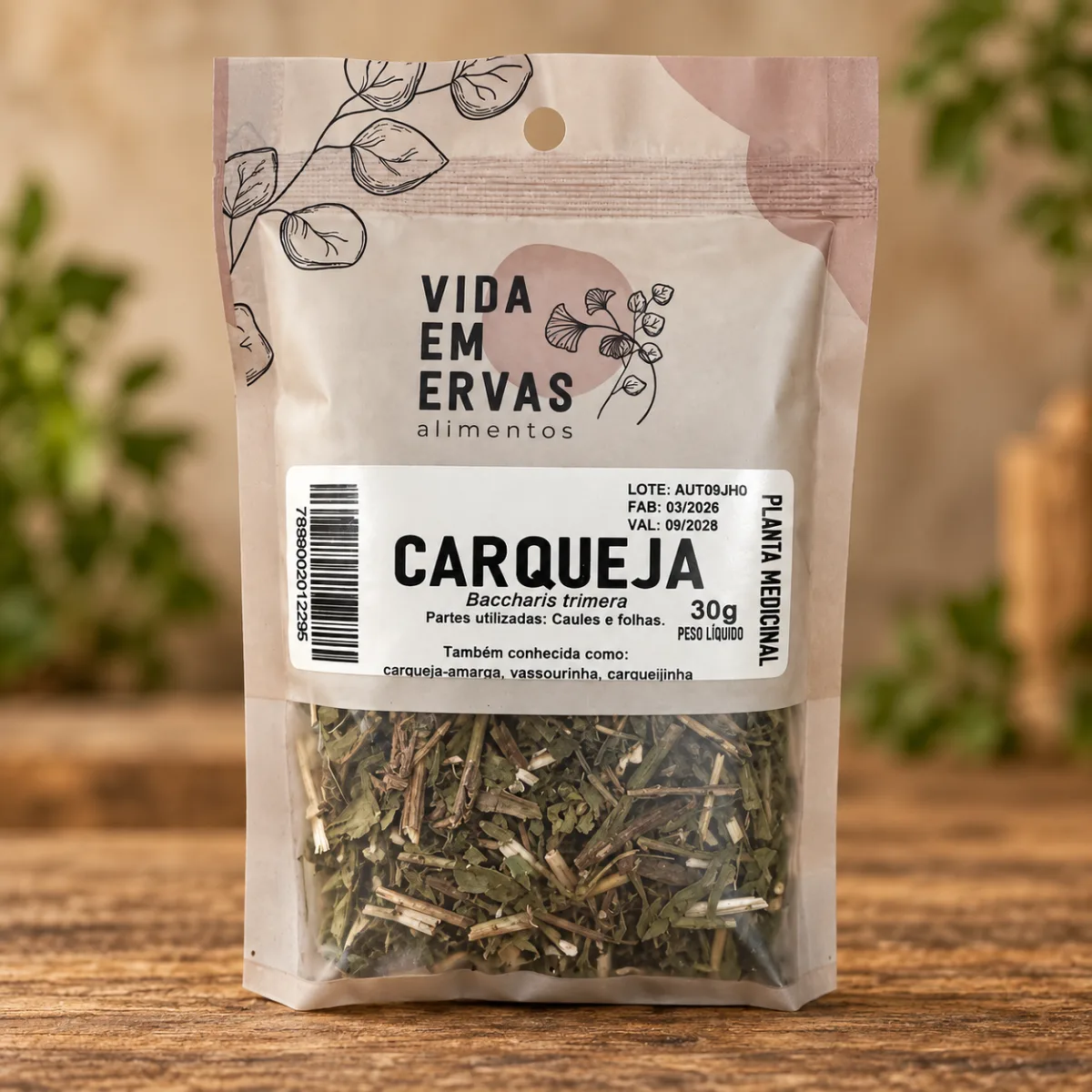 Carqueja 30G Vida em Ervas